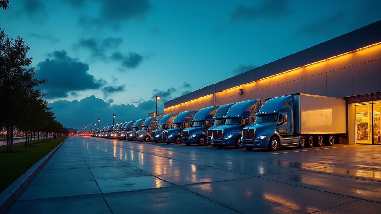 SAMA Trucking operational hub in Tampa, Florida